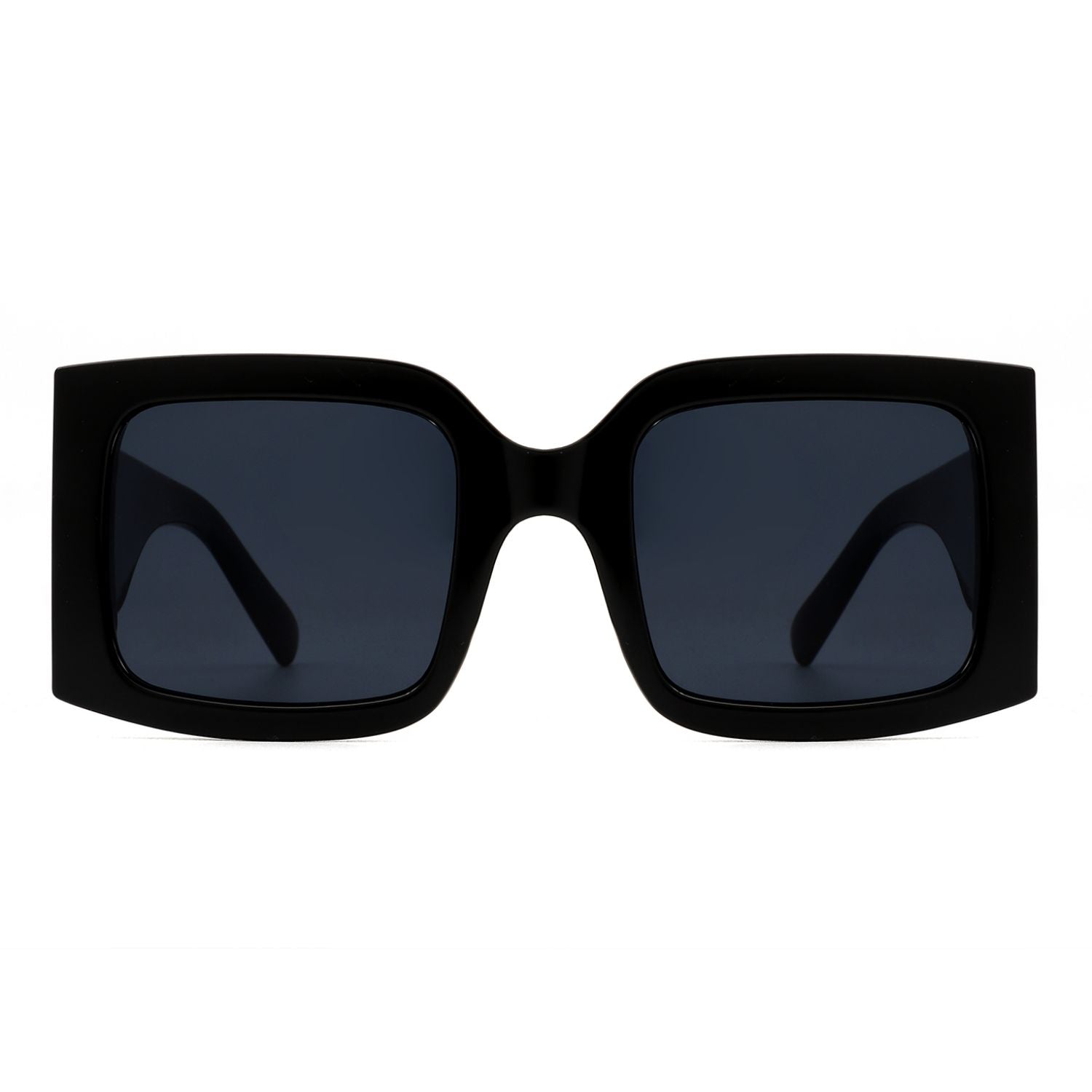 Vesela - Retro Square Oversize Fashion Sunglasses-2