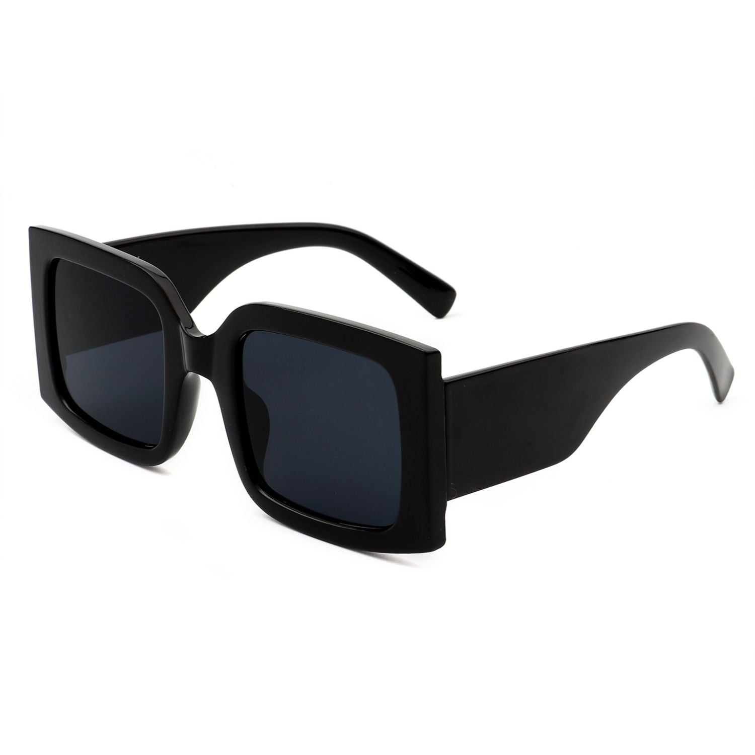 Vesela - Retro Square Oversize Fashion Sunglasses-3