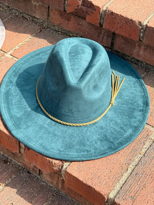 Everyday premium Suede Fedora Hat-0