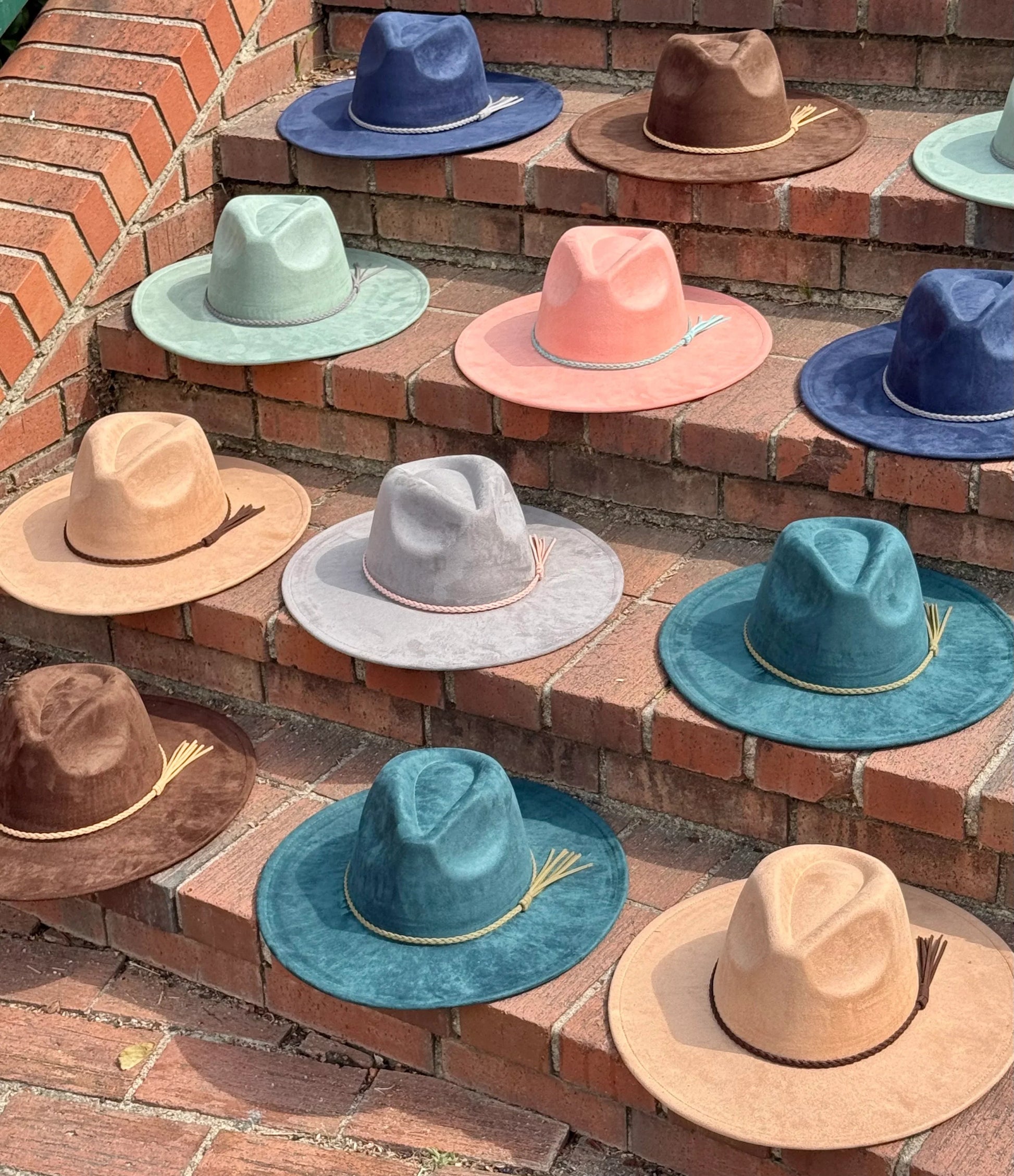 Everyday premium Suede Fedora Hat-2