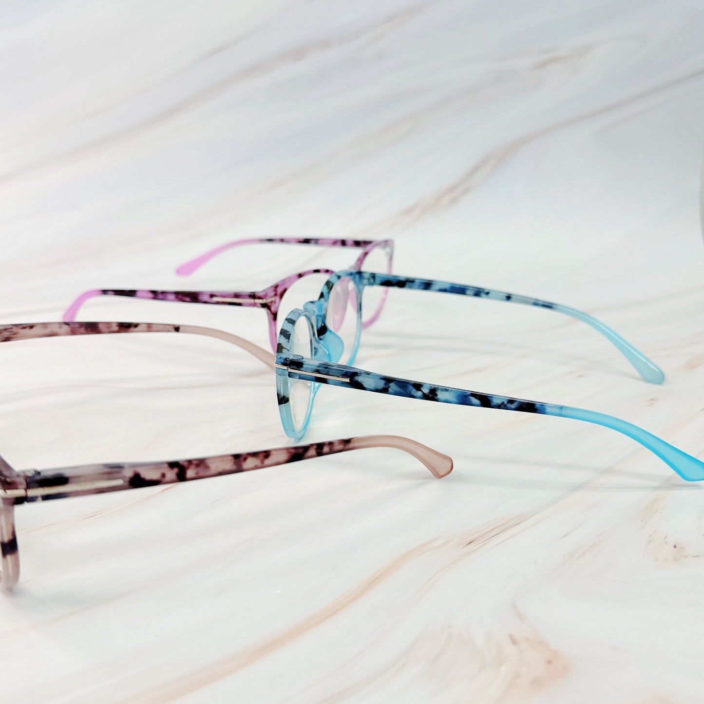 Color Tortoise Reading Glasses-2